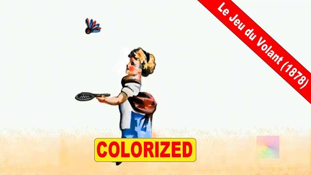Le Jeu du Volant (1878) | The Steering Wheel Game | Old French Movie