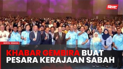 Pesara kerajaan Sabah dapat bonus RM1,000