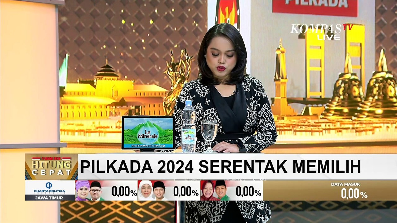Pramono Anung-Rano Karno Dampingi Megawati Nyoblos di TPS 24 | SERIAL PILKADA