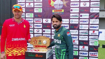 1st ODI: Pakistan close to defeat against Zimbabwe, match stopped due to rain