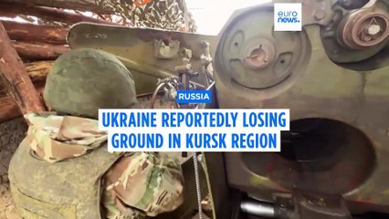 Ukraine has reportedly lost 40% of land it had seized in Russia's Kursk region
