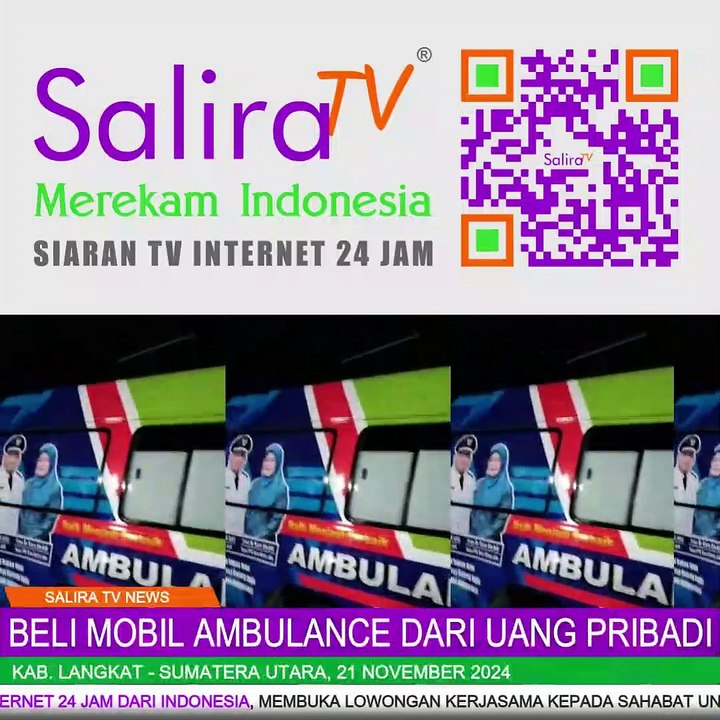 KEREN !!!, Kades Naman Jahe Langkat Sumut Beli Mobil Ambulance dari Uang Pribadi, Tidak Pakai Dana Desa 2024