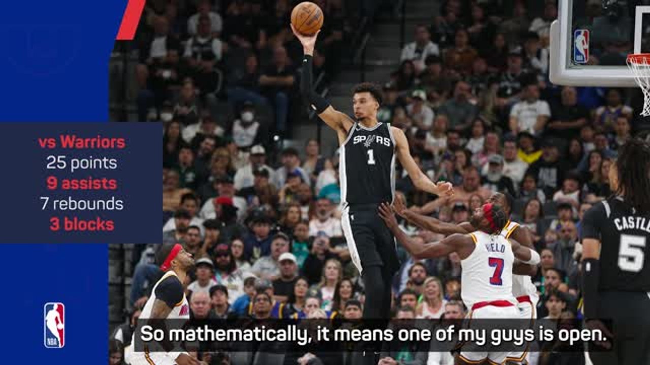 Developing my passing will help Spurs win - Wembanyama