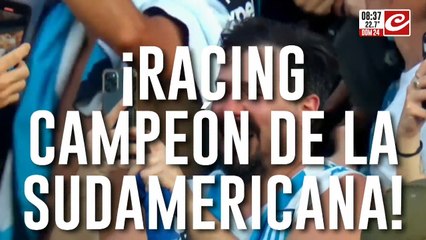 Racing campeón de la Sudamericana: rompió la racha de 36 años sin títulos internacionales
