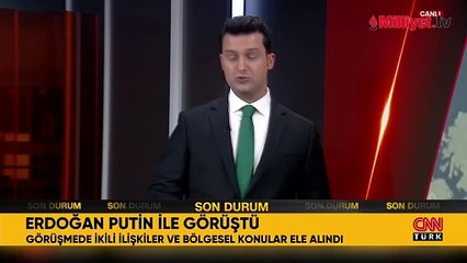 Erdoğan ile Putin görüştü! İşte ilk açıklama