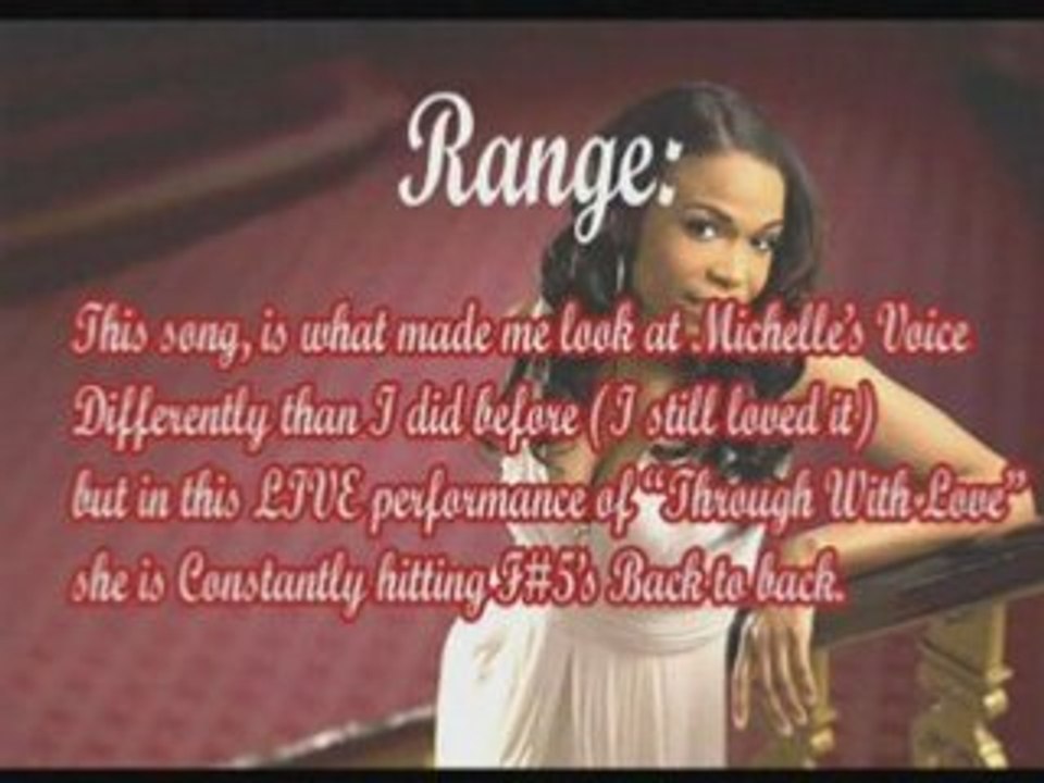 Michelle Williams-High and Low Notes