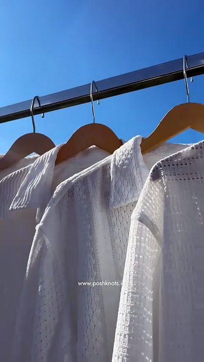 From crisp white days 🗯️to bold night outs🎇—our white shirt collection has you covered for every moment!