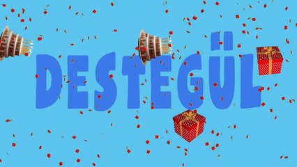 İyi ki doğdun DESTEGÜL - İsme Özel Ankara Havası Doğum Günü Şarkısı (FULL VERSİYON) (REKLAMSIZ)