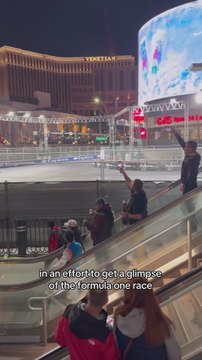 La peculiar treta de unos aficionados a la F1 para poder disfrutar del GP de Las Vegas