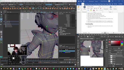 10 Hair Neck and Body | Learn how to professionally quality check your character rigs for game development.