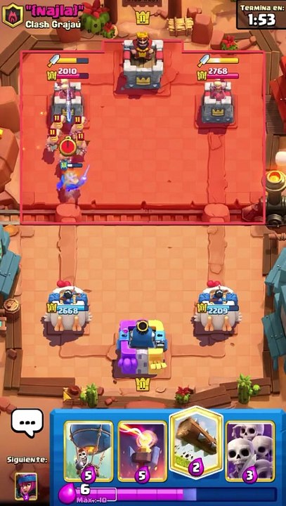 risking but winning - Clash Royale