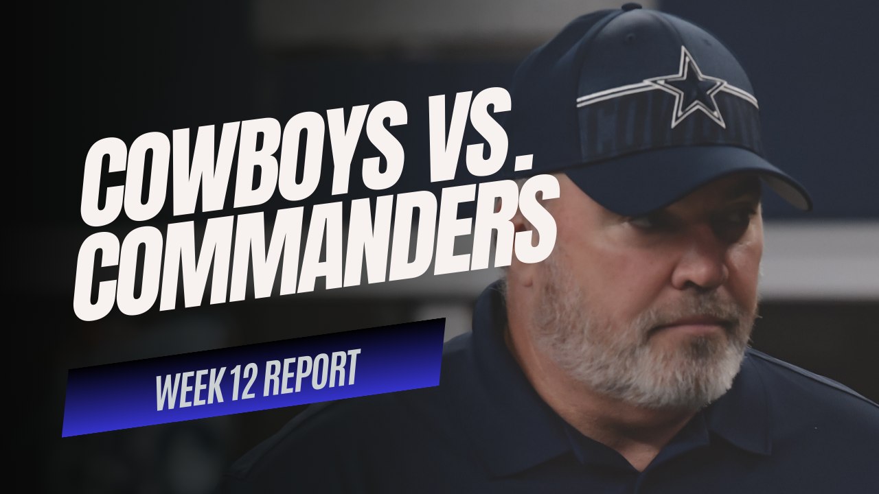 NFL UPDATE: Commabders vs. Cowboys, A Reunion of Sorts