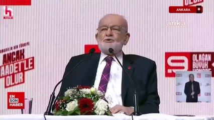 Saadet Partisi Genel Başkanı Temel Karamollaoğlu'nun vedası