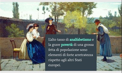 Il primo decennio dell'Italia unita (parte 1) - Lezione in classe (originale 14 Aprile 2024)