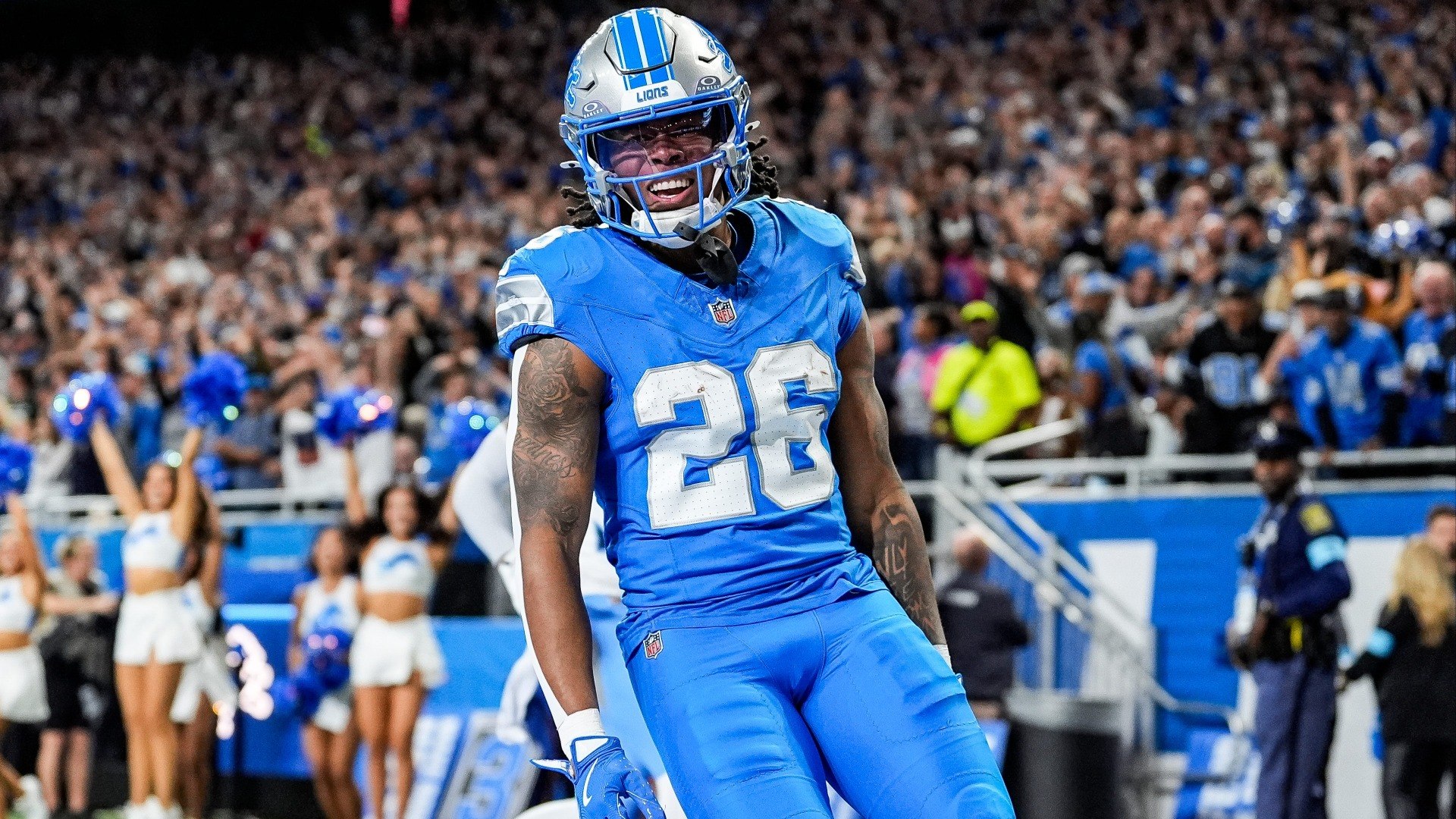 Jahmyr Gibbs Boasts Touchdown Potential Against Colts - video Dailymotion