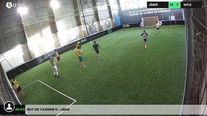 But de Yassine K - JSMS
