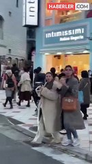 Gülben Ergen ezilmekten son anda kurtuldu