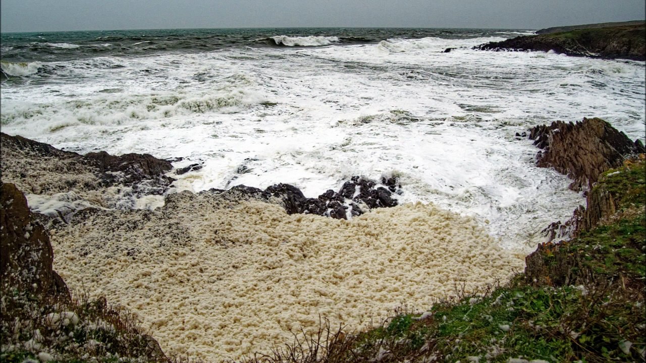 tempête bert en bretagne en photos