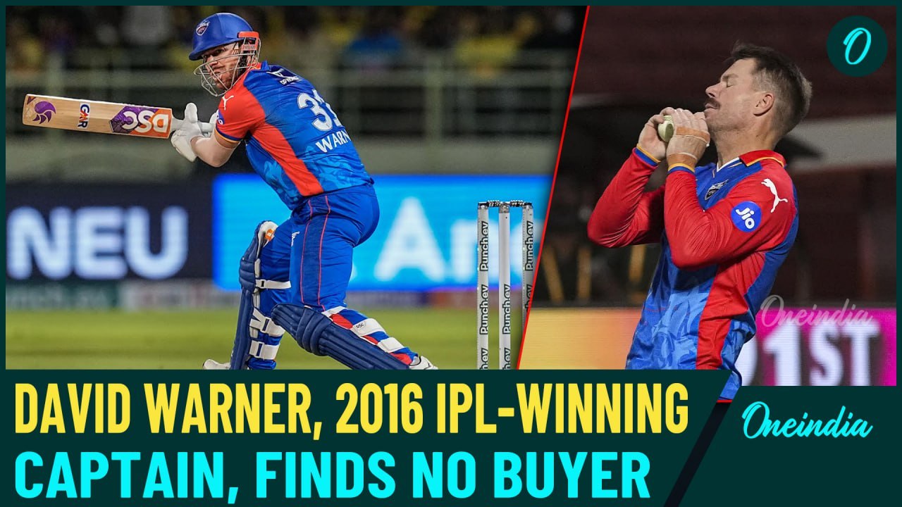 IPL Auction 2025 SHOCKER: Veteran Australian Batter David Warner Goes Unsold