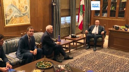 Borrell: "La UE tiene 200 millones de euros para apoyo militar para el Ejército de Líbano"