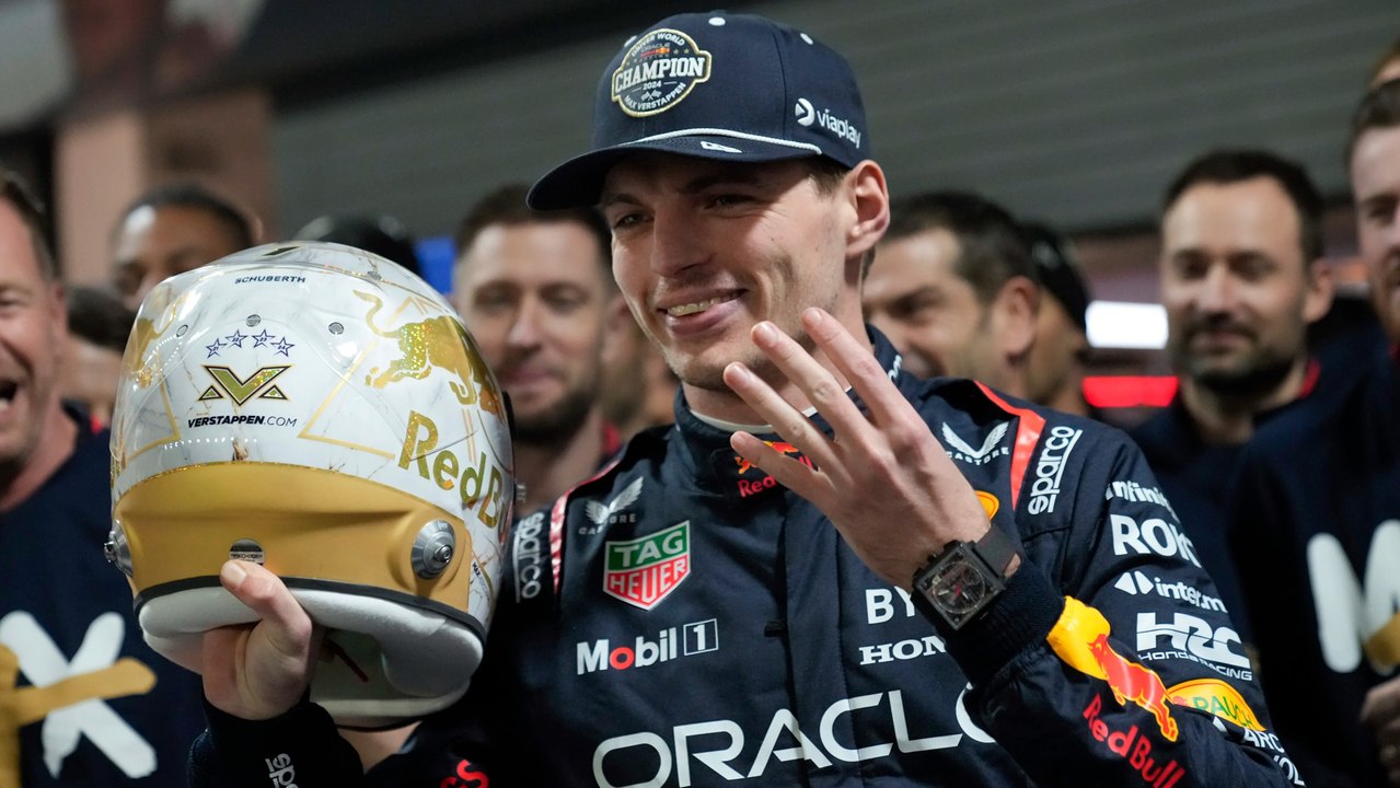 Max Verstappen se corona como campeón del mundo de Fórmula 1 por cuarta ocasión