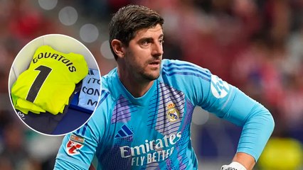 Thibaut Courtois vuelve a la titularidad con el Real Madrid