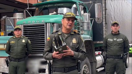 En Bosa recuperan camión con cacao robado en Tunjuelito