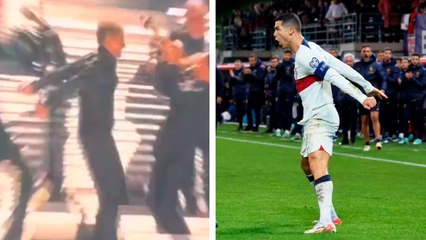 ¿Luis Miguel le va a Real Madrid? Celebra con el SIU de Cristiano Ronaldo