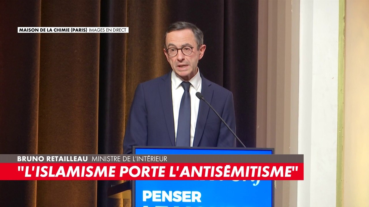 Bruno Retailleau : «Nos compatriotes juifs sont l’objet de 50 % agressions racistes»