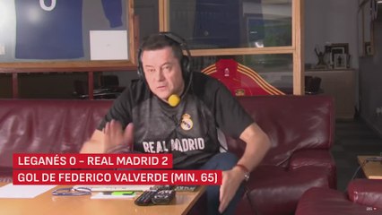La fiesta total de Roncero con el gol de Valverde en Butarque