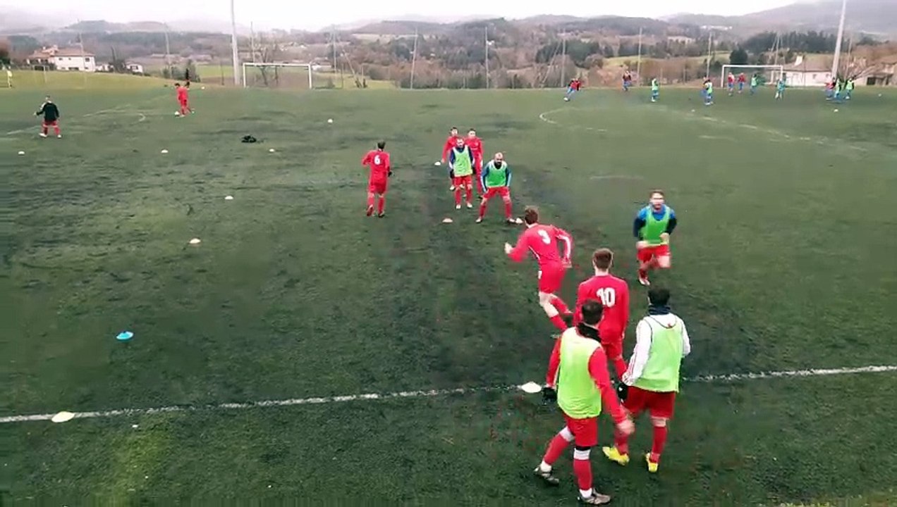 L'ÉCHAUFFEMENT DES JOUEURS ASSBG VS AS DU PIC DIMANCHE 24 NOVEMBRE  2024