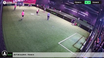 But de Alen K - Team A
