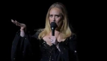 Adele thanks her fiancé and son during her final Las Vegas show