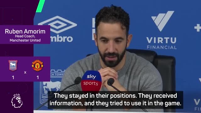 'We are going to suffer' - Amorim says new system will take time