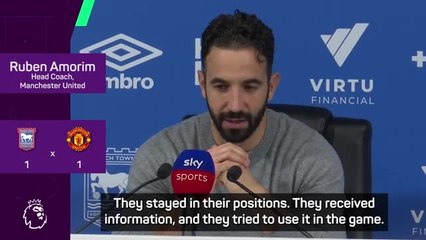 'We are going to suffer' - Amorim says new system will take time