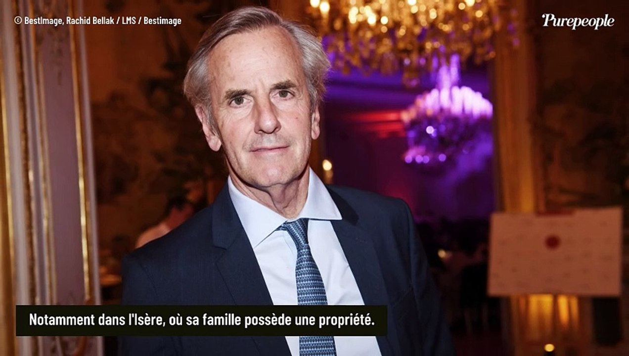 Bernard de La Villardière, un "bourgeois de province" propriétaire d'un château dans l'Isère