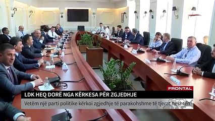 Gëzim Kelmendi - Prononcim para televizionit T7 pas tryezës së LDK-së