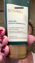 Give Your Face a Makeover - Biossance Glycolic Renewal Mask