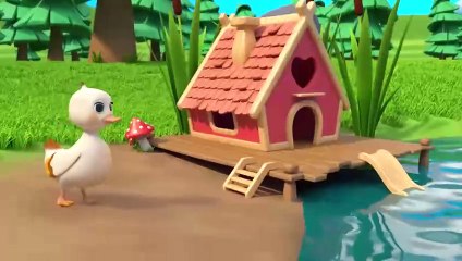 5 Little Ducks(Learn Colors Song) Nursery Rhymes & Kids Songs