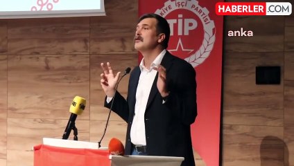 TİP Genel Başkanı Erkan Baş: 'Ekonomik sorunlar toplumu çürüterek yönetiyorlar'