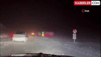 Malatya'da Yoğun Kar Yağışı Sonrası 2 Çoban ve 16 Araç Kurtarıldı