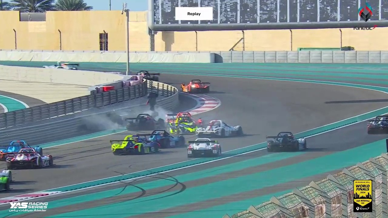 Radicals World Final 2024 Abu Dhabi Final Start Pile Up