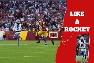 Dallas Cowboys’ Kavontae Turpin incredible 99-yard kick return touchdown to give his team the win