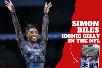 Jonathan Owens' Celebration Mimics Biles' Iconic Routine