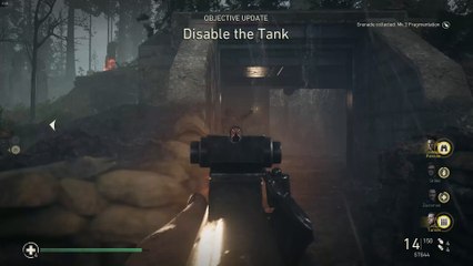 🎮Call of Duty WW II Get behind the tank #callofduty #cod #codww2 #wwii #ww2gameplay #get #thetank