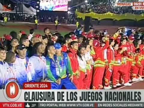 Monagas | Entregan reconocimientos a estados sedes de los Juegos Nacionales Deportivos Oriente 2024