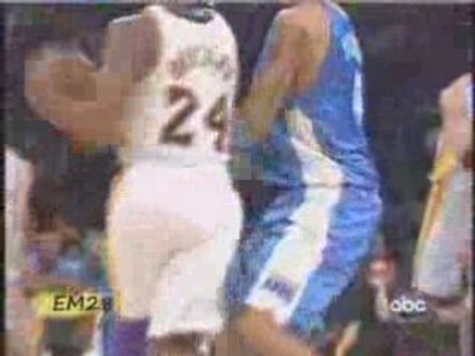 Lakers beat nuggets game 1 2008 playoffs