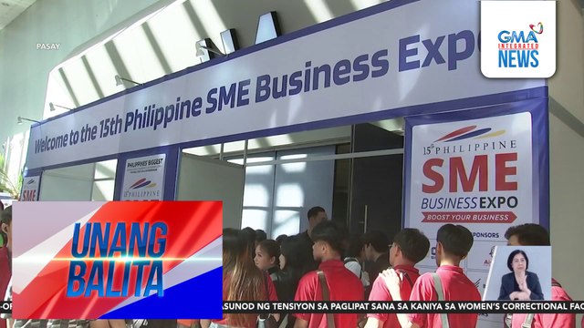 Small and medium scale enterprises, tampok sa 15th PhilSME Business Expo | Unang Balita