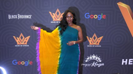Yetide Badaki "Heirs Of Afrika 7th Annual International Women of Power Awards" Purple Carpet