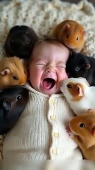 Cute_baby_laugh_#cutebaby_#bebe_#babylaugh_#cutekitty_#cutepuppy_#ai_#fyp_#babyandpuppy_#petlovers_#sweetmoment_#petstagram